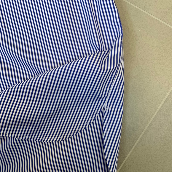 Ralph Lauren Bell Sleeve Bengal Shirtdress - Picture 9 of 12